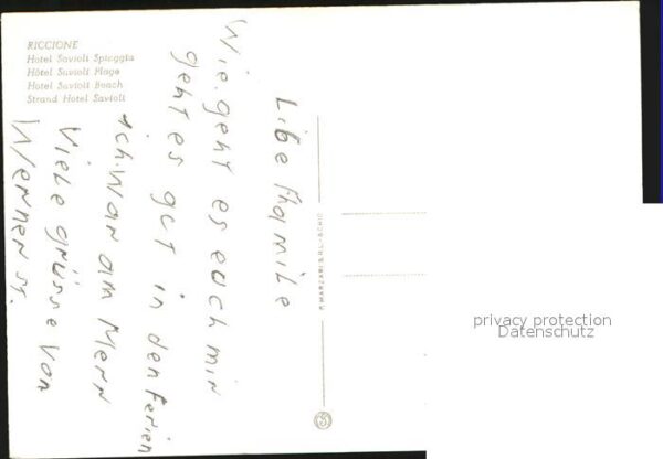 Riccione Hotel Savioli – Bild 2