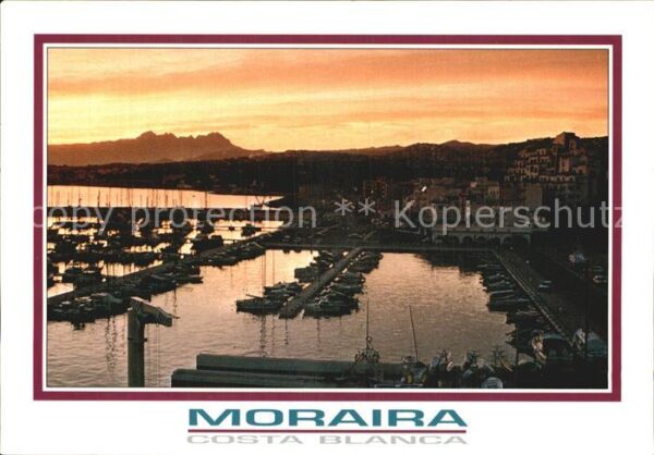 Moraira Hafen