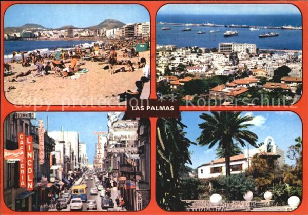 Las Palmas Gran Canaria Strand Playa de las Canteras