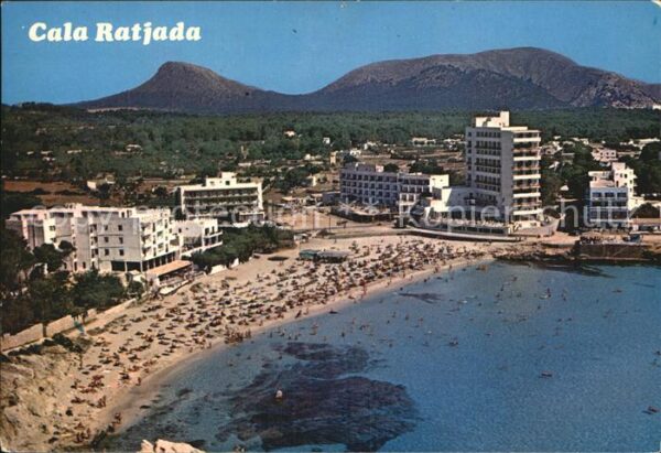 Cala Ratjada Mallorca Fliegeraufnahme Playa de Son Moll
