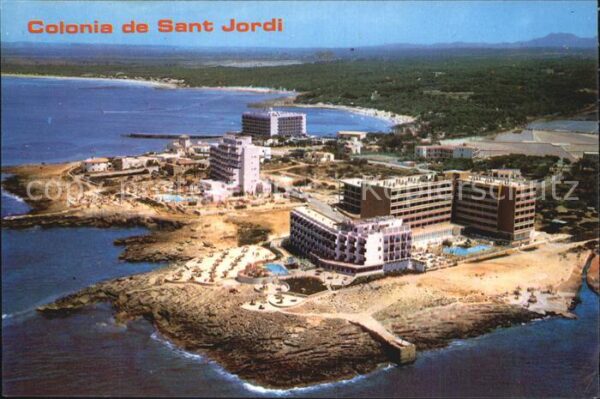 Colonia de Sant Jordi Fliegeraufnahme