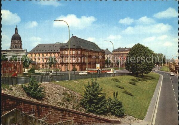 Mainz Rhein Kurfürstliches Schloss Christuskirche