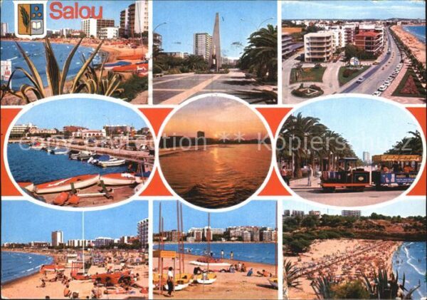 Salou Hafen Strand