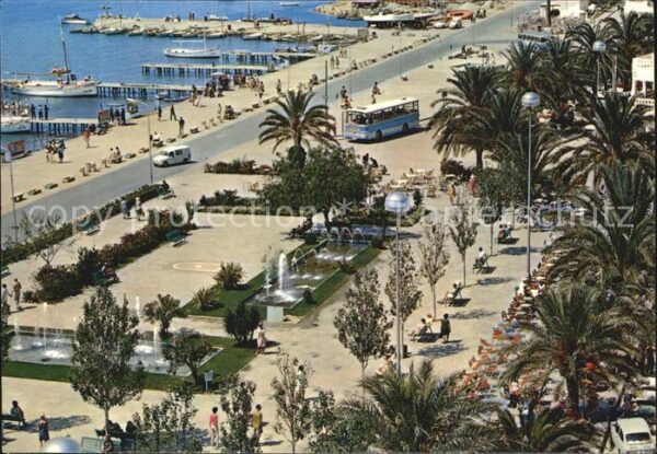 San Antonio Ibiza Paseo de las palmeras