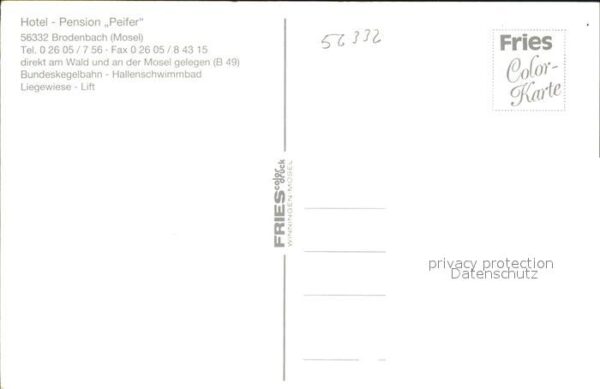 Brodenbach Hotel Pension Peifer – Bild 2