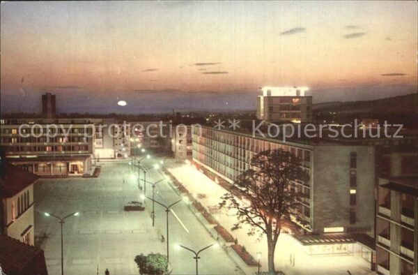 Rumaenien Baja Mare Pjata Victoriei  Nacht