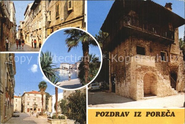 Porec Stadtansichten