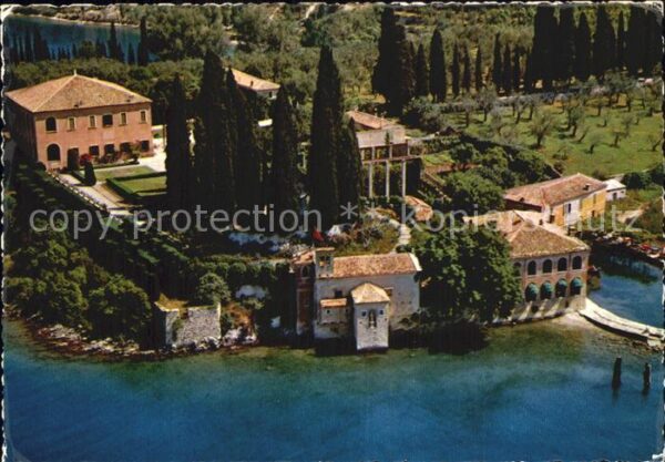 San Vigilio Lago di Garda Luftaufnahme