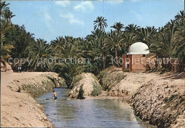 Tozeur Fluss Marabutsgrab