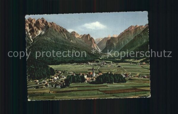 Dobbiaco Pustertal Suedtirol Dolomiten Panorama