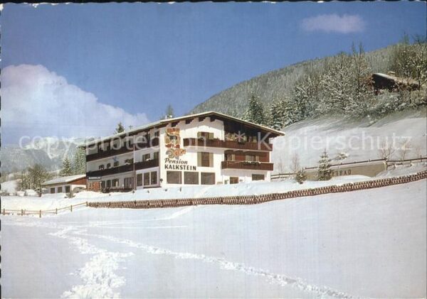 Kirchdorf Tirol Pension Kalkstein Winter