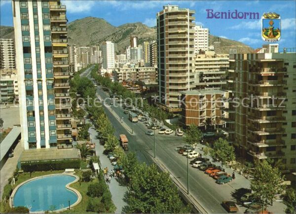 Benidorm Stadtansicht