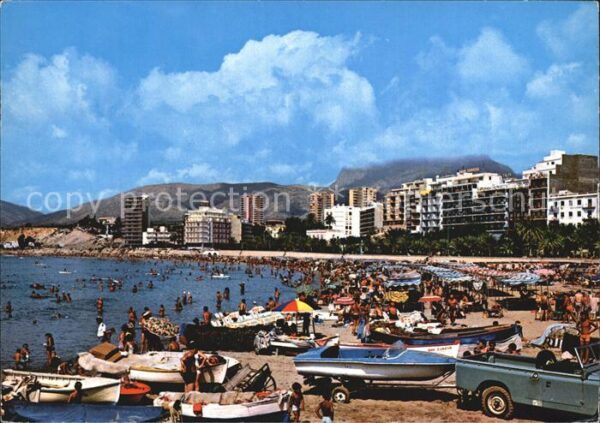 Benidorm Strand Hafen