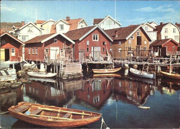 Schweden Bohuslän Bootshafen