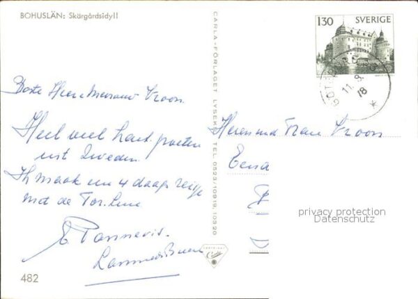 Schweden Bohuslän Bootshafen – Bild 2