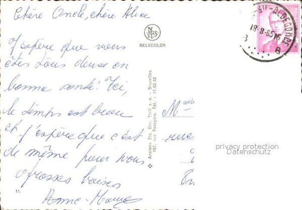 Binche Hainaut Stadtansicht Folkloreumzug Ruinen – Bild 2