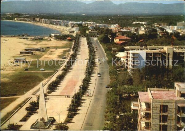 Salou Strand Luftaufnahme
