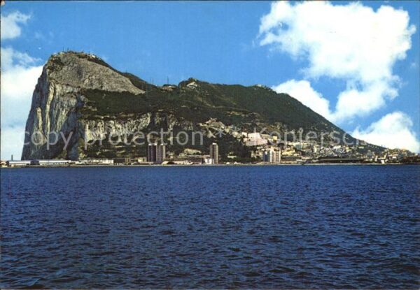 Algeciras Gibraltar The Rock of Gibraltar