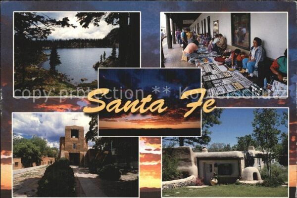 Santa Fe New Mexico Lake Katherine Palace of the Governors