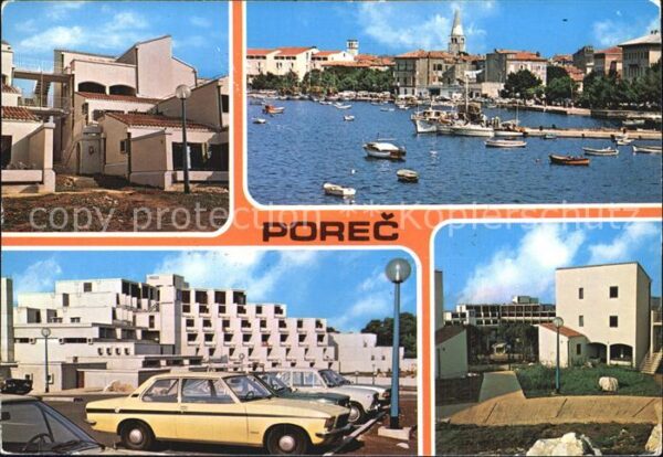Porec Stadtansichten