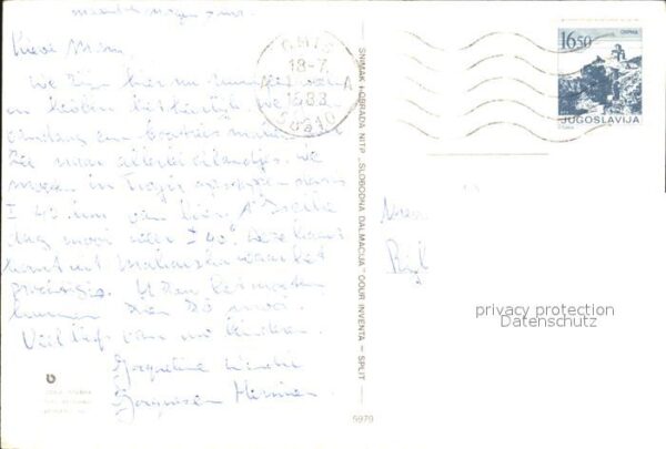 Makarska Dalmatien Stadtansichten – Bild 2