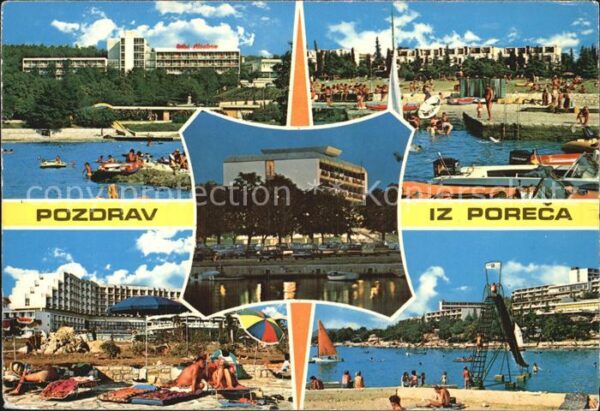 Porec Strand Hotelanlagen