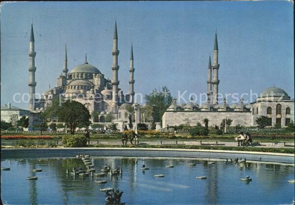 Istanbul Constantinopel Sultan Ahmet Camii