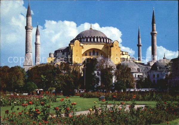 Istanbul Constantinopel Saheserleri Sultanahmet Park St Sophia