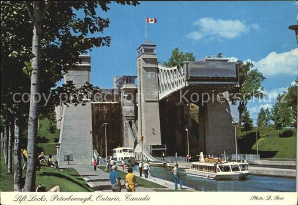 Ontario Canada Peterborough Lift Locks