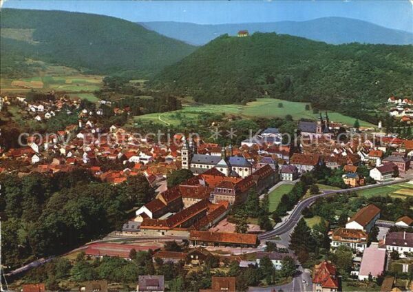 Amorbach Miltenberg Luftaufnahme