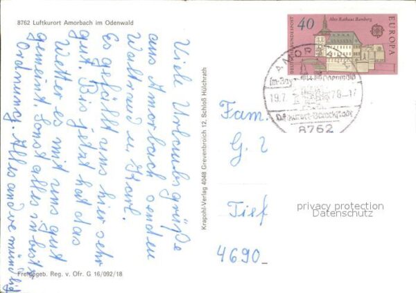 Amorbach Miltenberg Luftaufnahme – Bild 2
