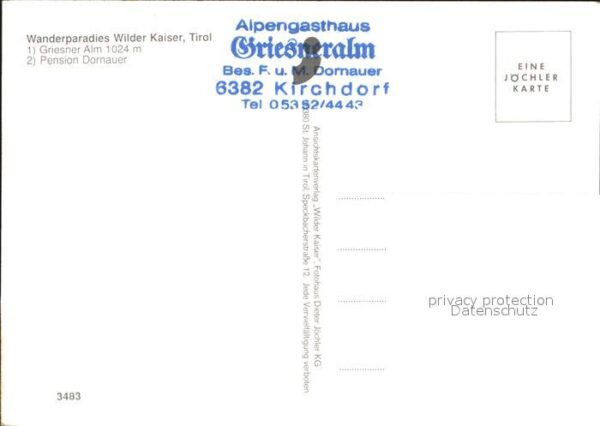 Wilder Kaiser Griesner Alm Pension Dornauer – Bild 2