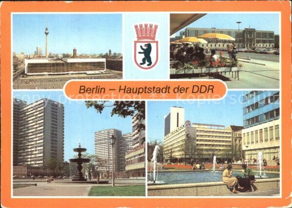 Berlin Palast der Republik Springbrunnen Fried