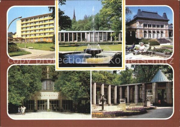 Bad Elster Sanatorium Clara Zetkin Wandelhalle Kur