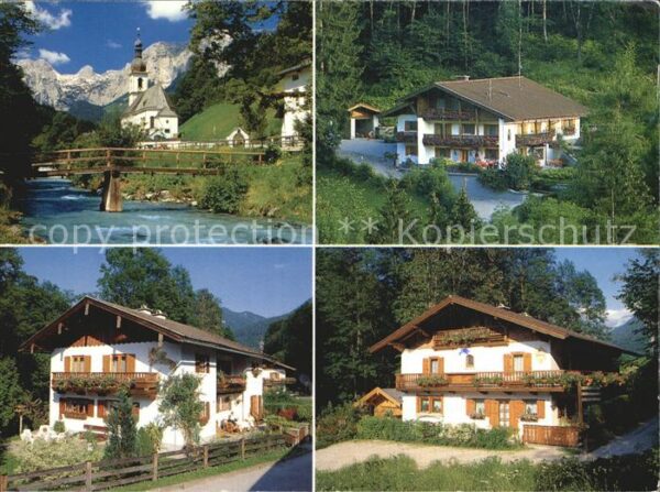 Ramsau Berchtesgaden Gästehäuser Waldrausch Bianca