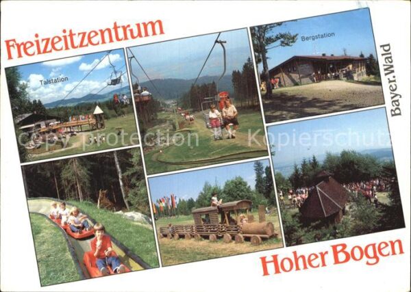 Bayerischer Wald Hoher Bogen Talstation Bergstation Rode