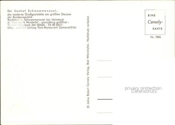 Gemuend Eifel Seehof Schwammenauel – Bild 2