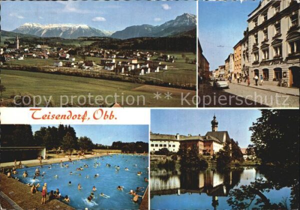 Teisendorf Oberbayern Untersberg Hochstaufen Marktstraße Högl
