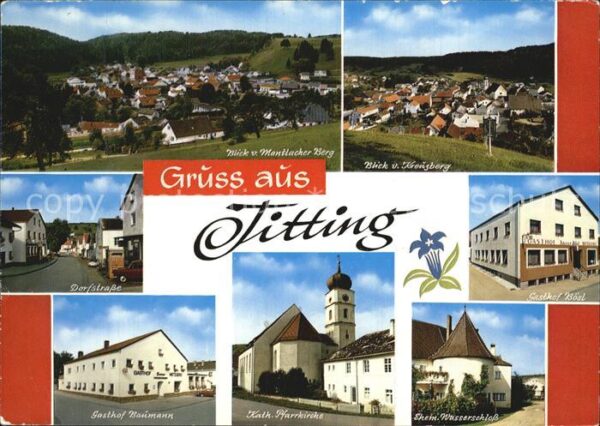 Titting Gasthof Baumann Katholische Pfarrkirche