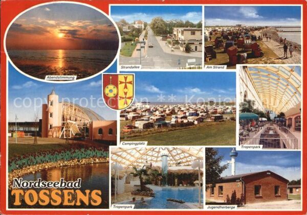 Tossens Nordseebad Strandallee Tropenpark Campingplatz Jug