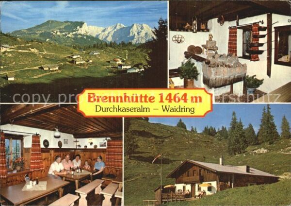 Waidring Tirol Unterkunftshaus Brennhütte Durchkaseral