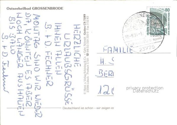 Grossenbrode Ostseebad Luftaufnahme – Bild 2