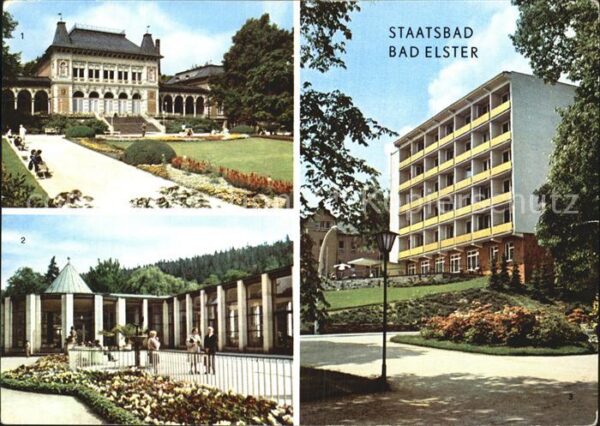 Bad Elster Kurhaus Moritzquelle Bettenhaus Klinik