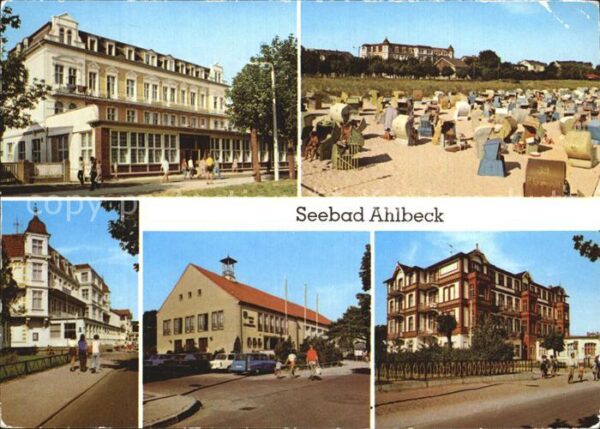 Ahlbeck Ostseebad Ostseehotel Strand FDGB Erholungsheim B