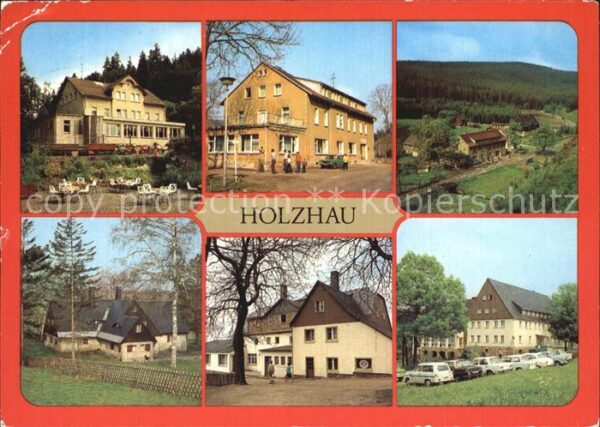 Holzhau Brand-Erbisdorf Haus des Handwerks Teichaus FDGB Erholu