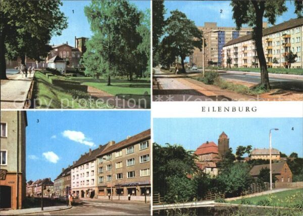 Eilenburg Bahnhof Hochhaus Leipziger Straße Sorbe