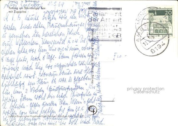 Tutzing Zugspitze Luftaufnahme – Bild 2