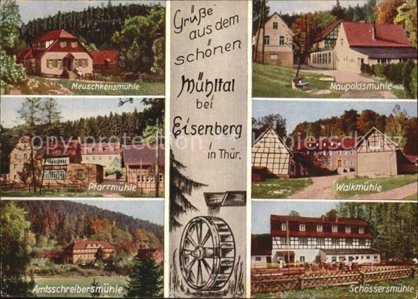 Muehltal Thueringen Eisenberg Meuschkens Naupolds Pfarr Wal