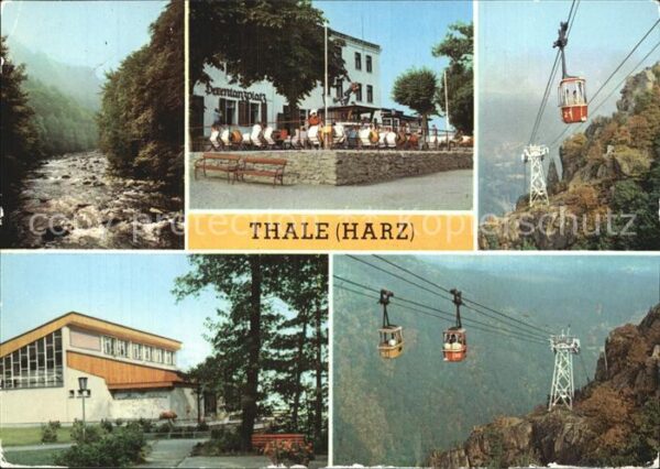 Thale Harz Bodetal Gaststätte Hexentanzplatz Bergs