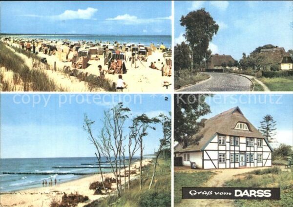 Wieck Darss Ostseebad Prerow Weststrand Born Fachwe
